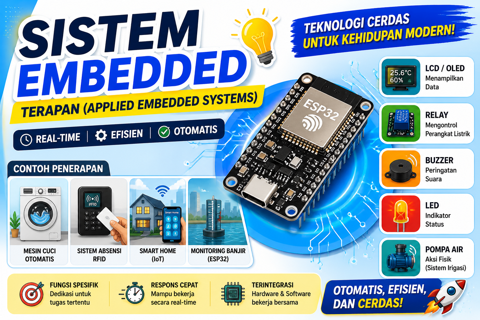 Apa Itu Sistem Embedded? Penjelasan Lengkap + Contoh Nyata