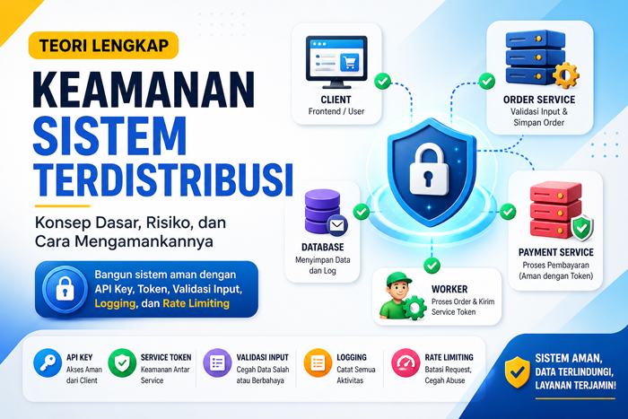Keamanan Sistem Terdistribusi: Konsep Dasar, Risiko, dan Cara Mengamankannya