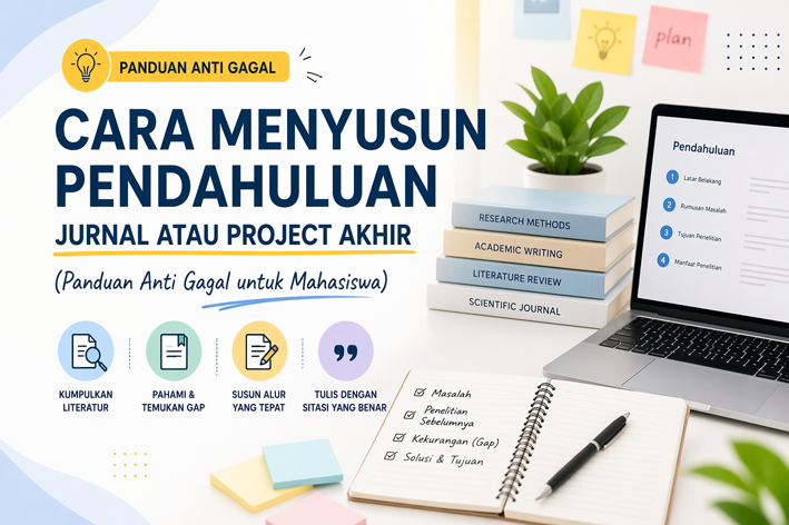 Cara Menyusun Pendahuluan Jurnal atau Project Akhir (Panduan Anti Gagal untuk Mahasiswa)