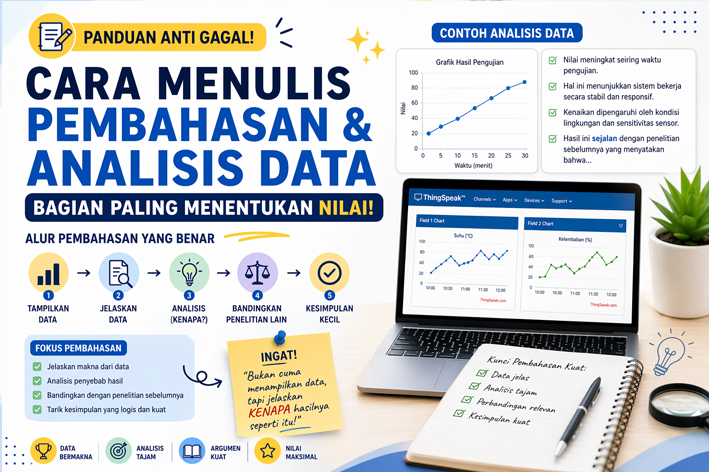 Cara Menulis Pembahasan & Analisis Data (Bagian Paling Menentukan Nilai)
